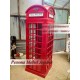 Lemari Box Telephone London / Lemari Telepon / Box Telepon London / Inggris