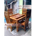 Kursi Makan Minimalis Balero Lempuyang Kayu Jati