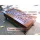 Meja Ketapang Ukir Kaki Garengan Kayu Jati