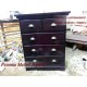 Drawers Minimalis atau Nakas Minimalis Laci 5 Polos